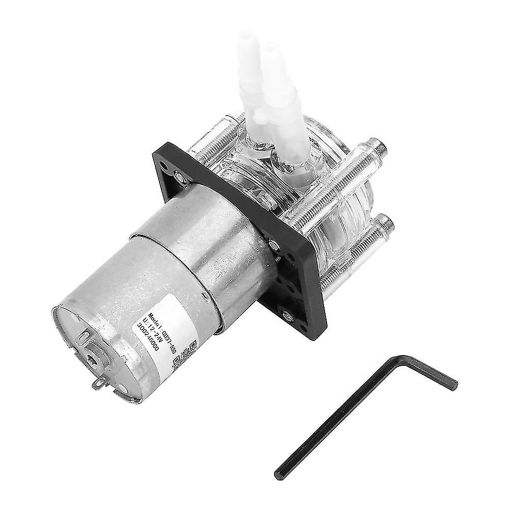Large Flow Peristaltic Pump Dosing Vacuum Strong Suction Pump+ Dc 24v Motor