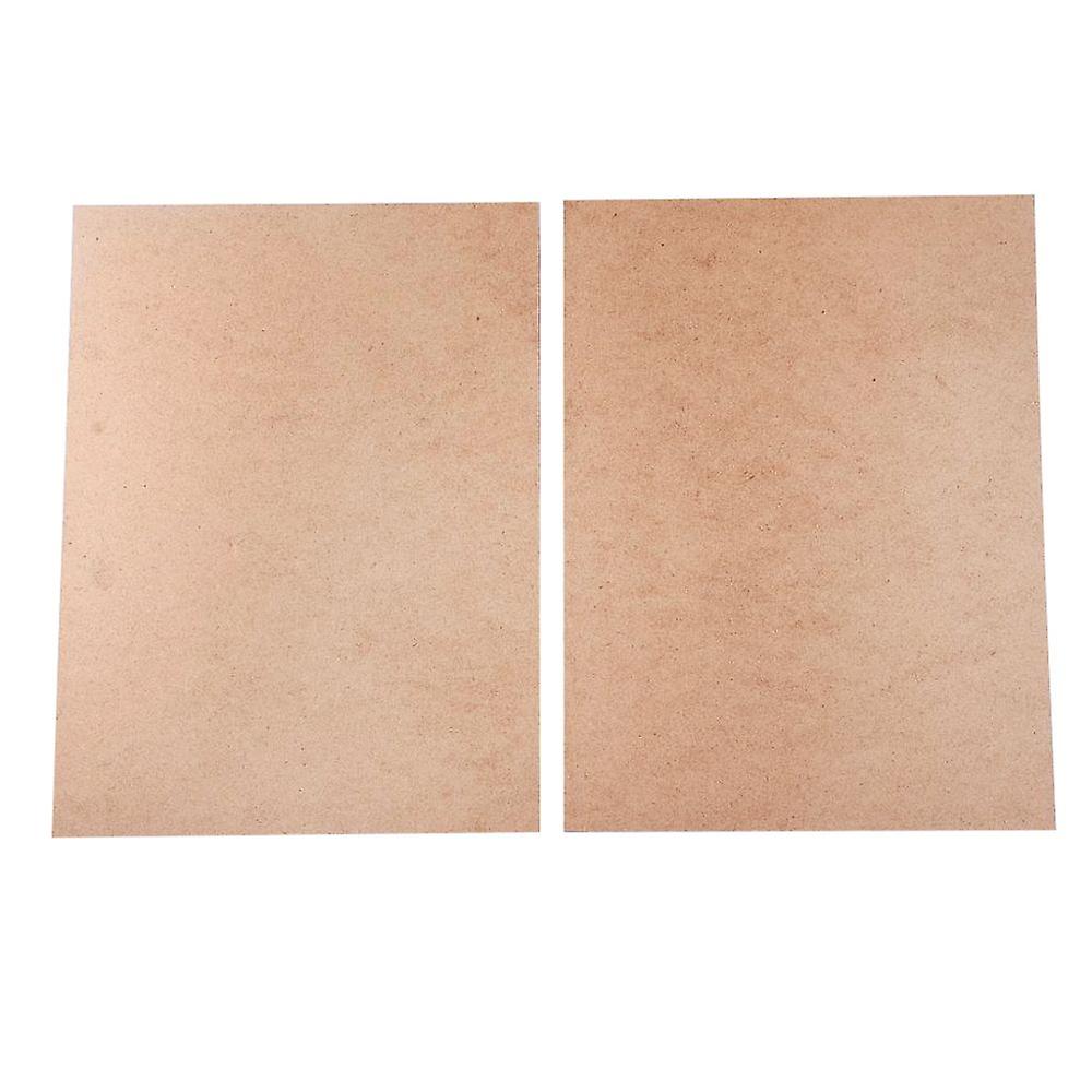 2pcs/set Pine Board For Sand Table Model Building Material 300x400x2mm