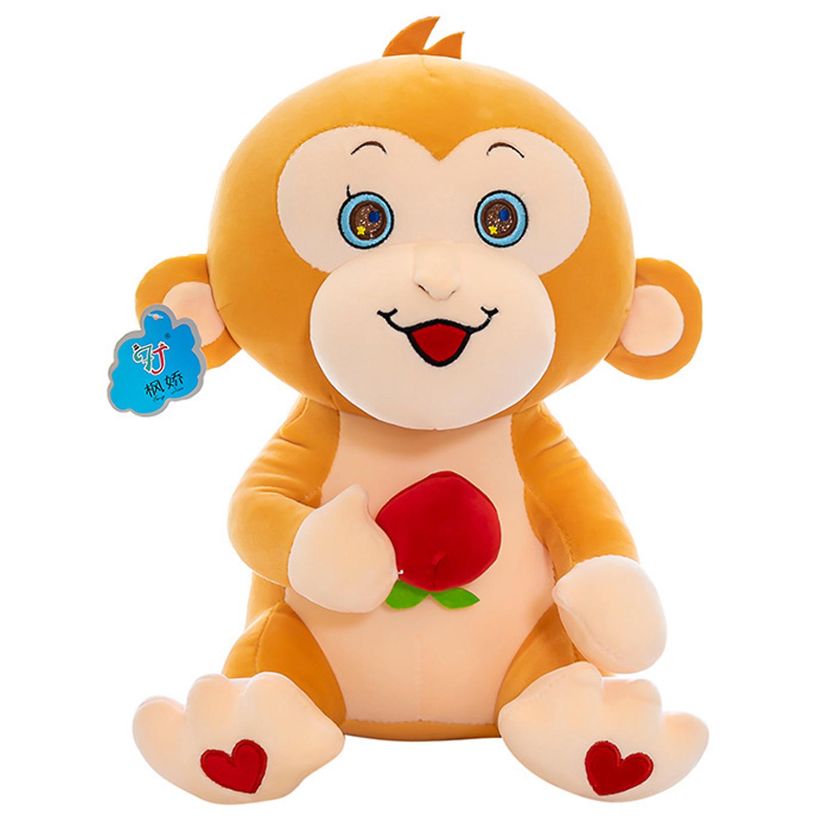 Kawaii Naughty Monkey Plush Toy Cartoon Plush Toy Pillow Lovely High-quality Plush Doll For Baby Hugging Plush Toy