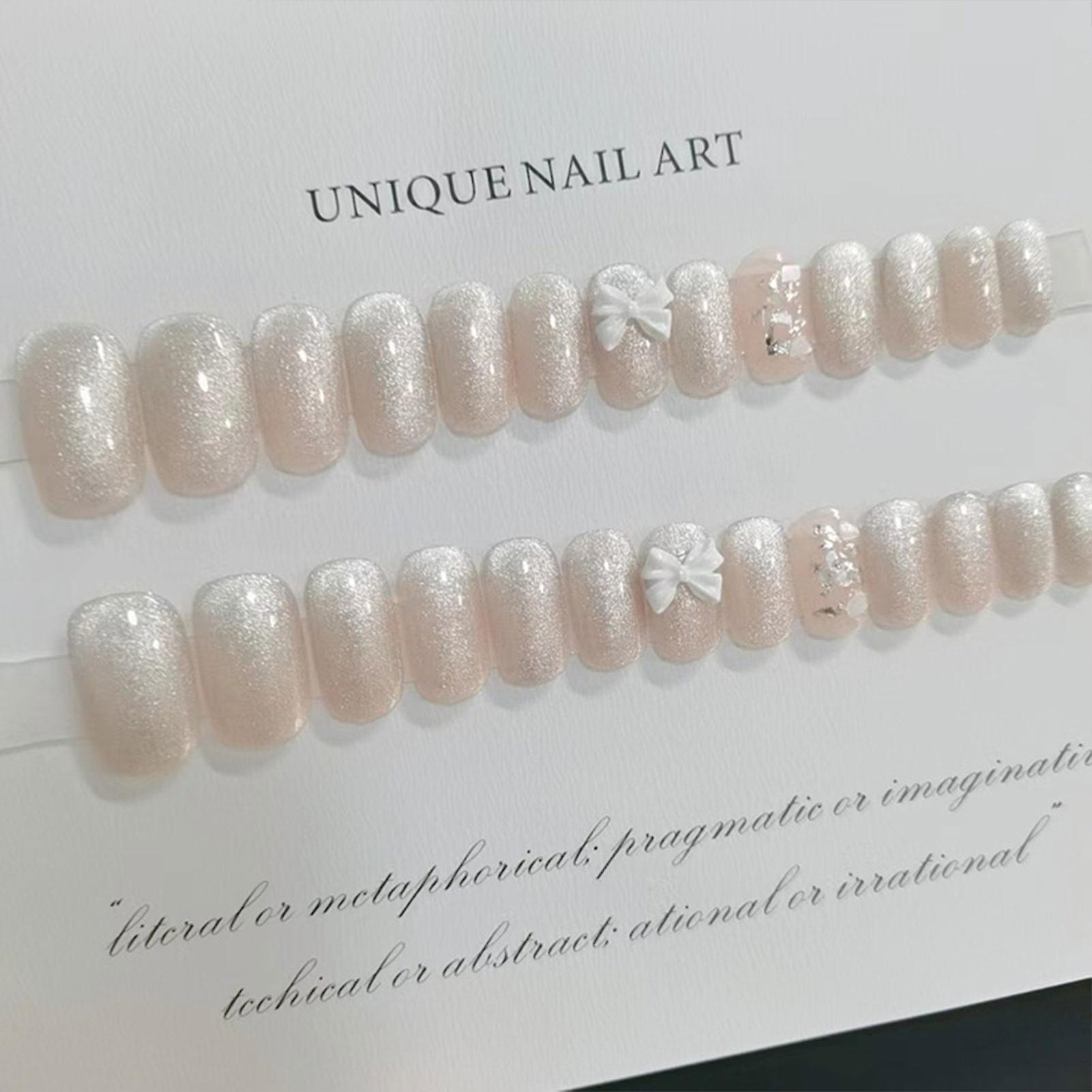 Flash Shimmer Short Manicure Set Simple To Use Exquisite Workmanship