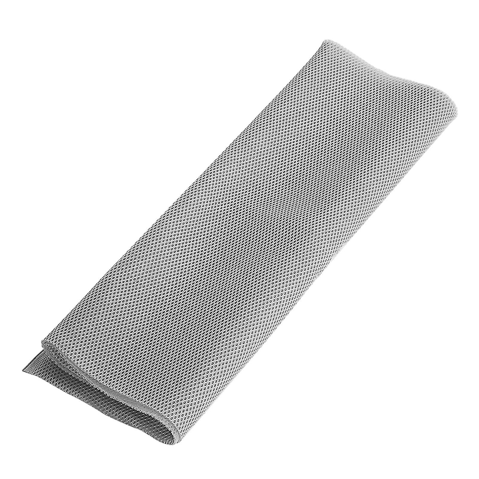 1.4m x 0.5m Gray Polyester Dustproof Speaker Mesh Grill Cover