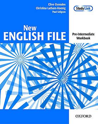 New English File Preintermediate Workbook by Paul Seligson Paperback Book
