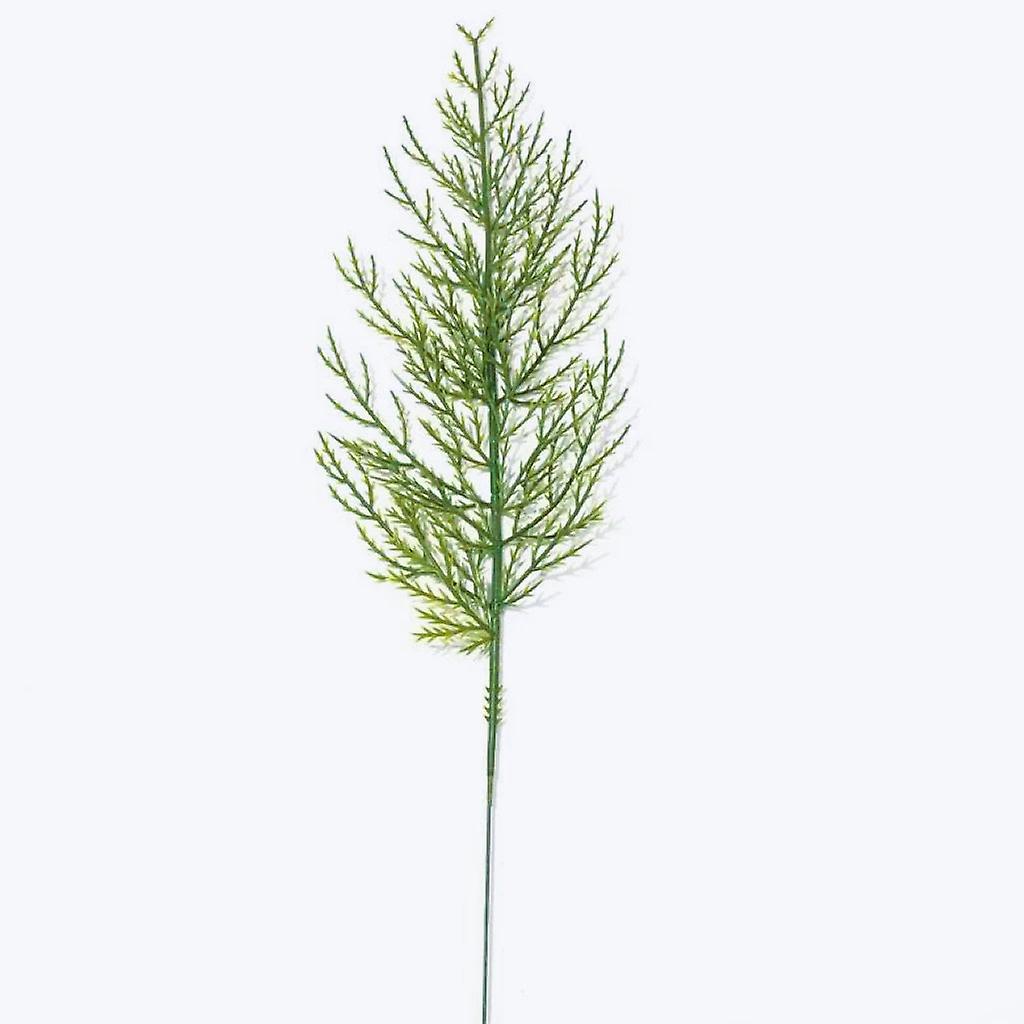 6/12/18 stk juledekorasjon kunstige furu grener simulering grønn plante furu blader diy nyttår hjemmedekorasjon navidad