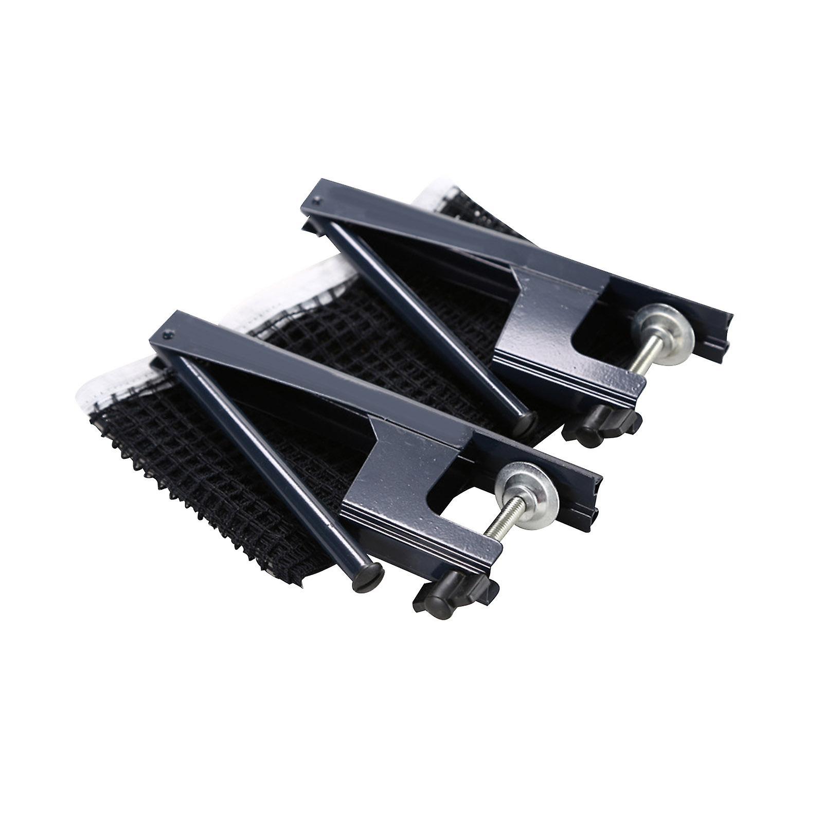 Folding Ping Pong Net and Post Kit Screw Fixation Indoor Outdoor Quick Setup