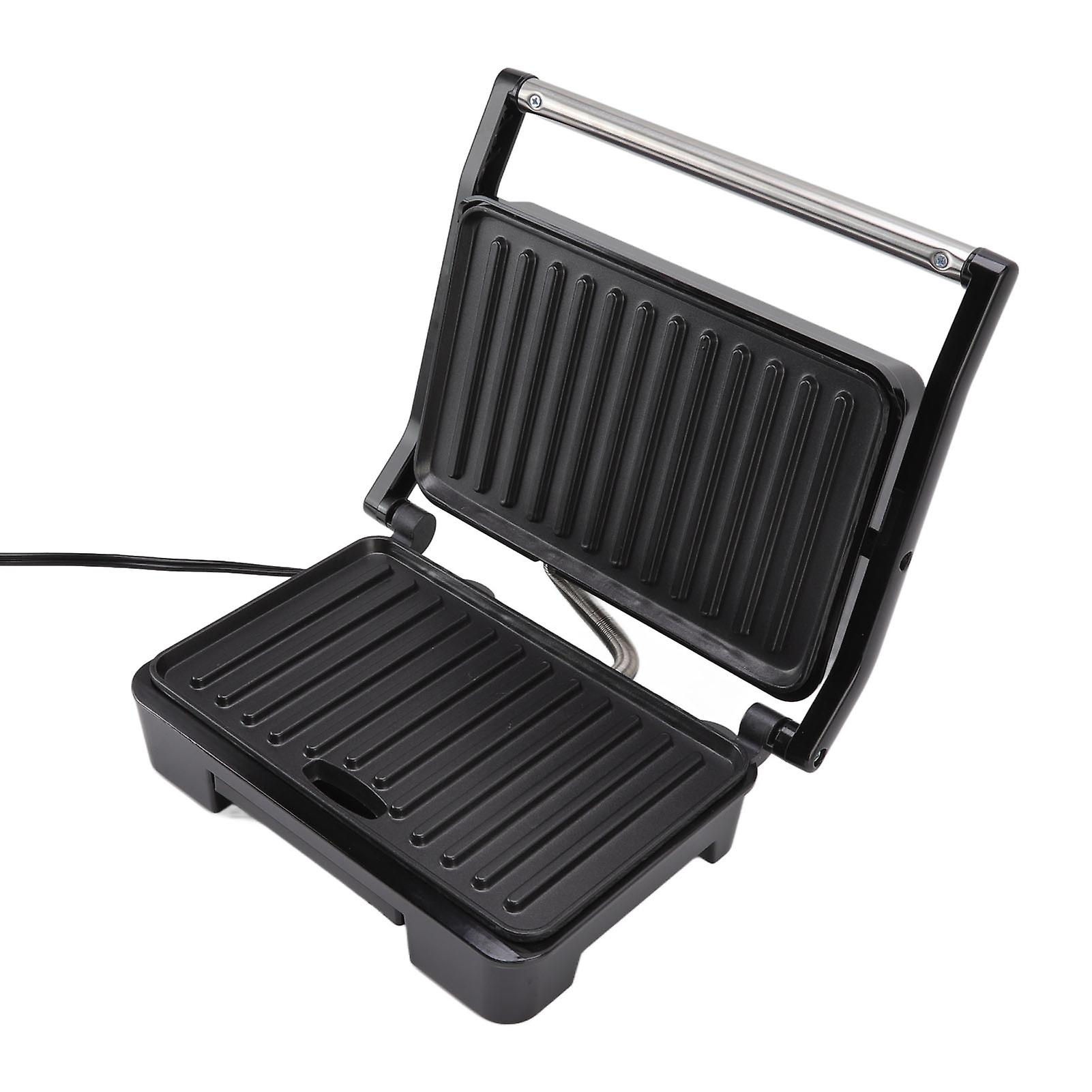 Panini Press Grill 850W Double Sided Heating Nonstick Breakfast Sandwich Maker for Kitchen