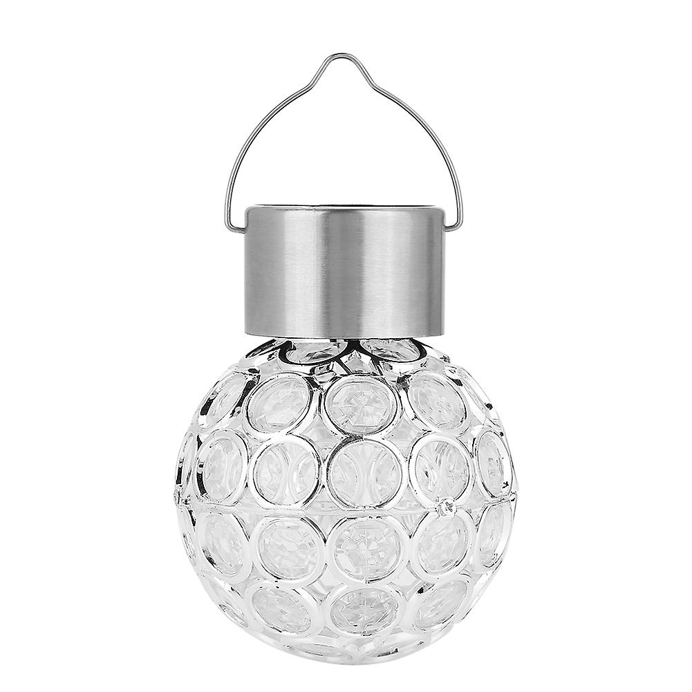 Solar Ball Garden Hang Outdoor Landscape Color Change LED Lamp Walkway Light Colorful