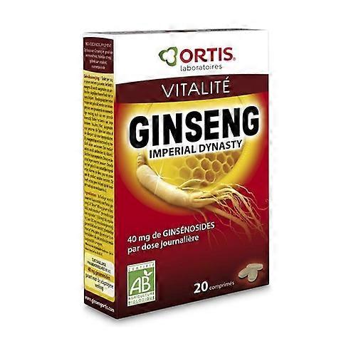 Organic Imperial Ginseng 20 Days 20 tablets