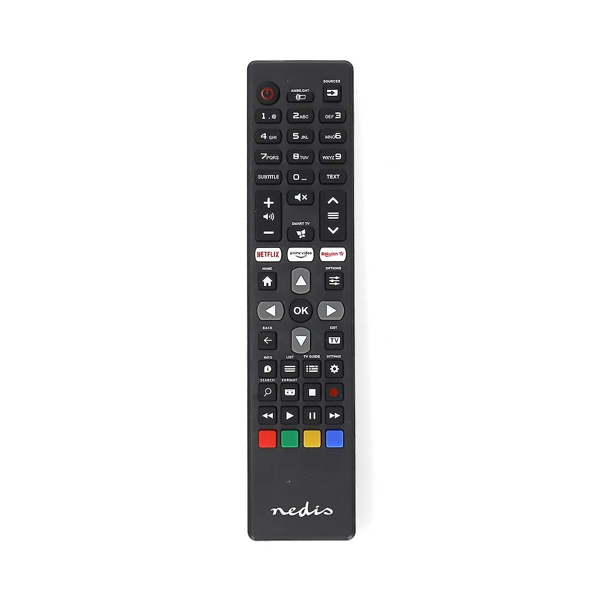 Replacement Remote Control | Suitable for: Philips | Pre-programmed | 1 Unit | Amazon Prime / Netfli
