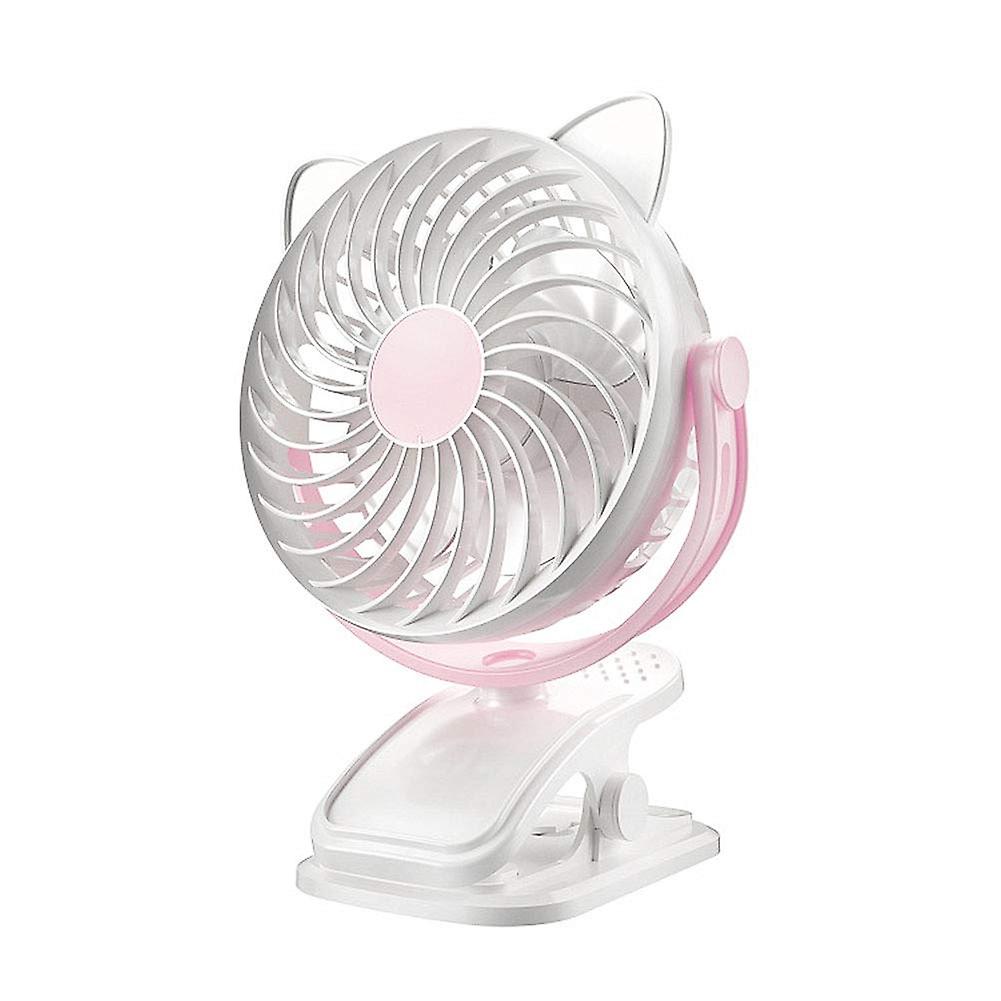 Clip-on Buggy Stroller Fan (Pink)