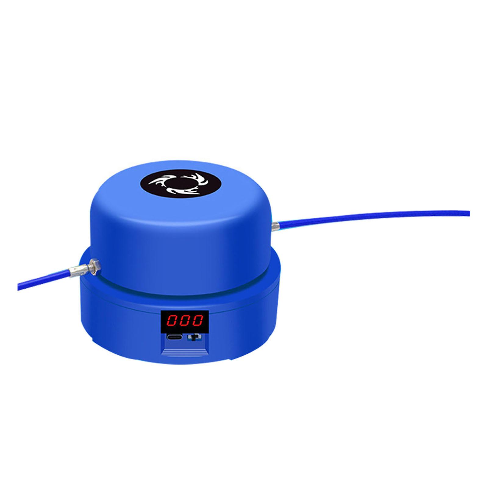 Jump Rope Machine Adjustable 1-10 Speed Wireless Remote Blue