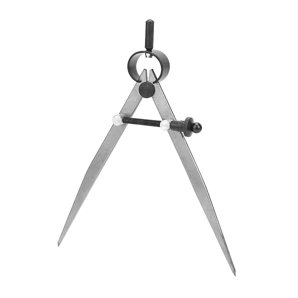 45# Steel Leather Craft Compass Wing Divider Spring Divider Caliper with Quenched Leg(150mm)