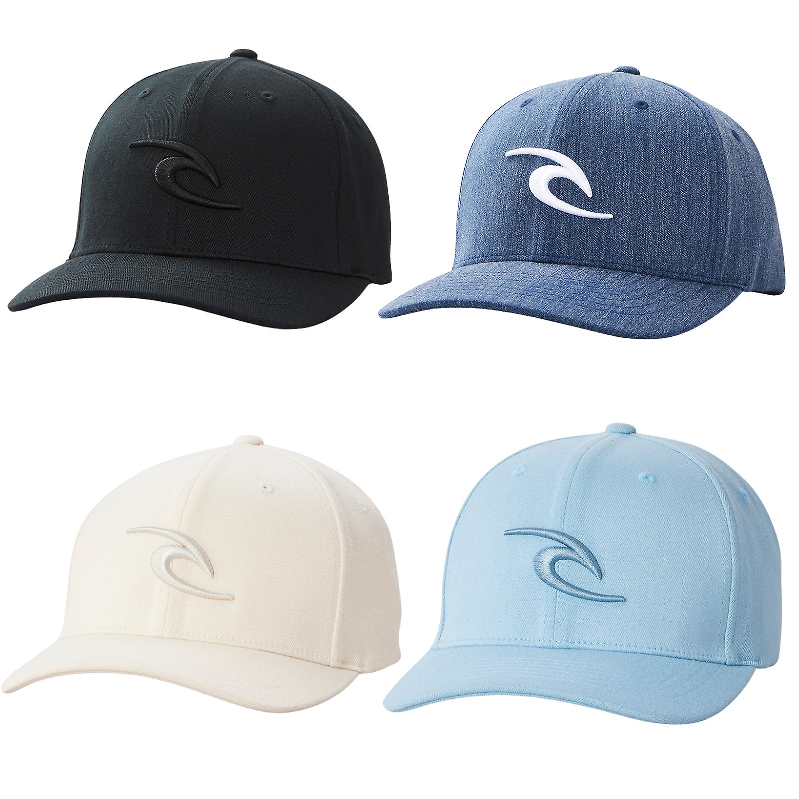 Rip Curl Mens Tepan Flexfit Fitted Baseball Cap Hat
