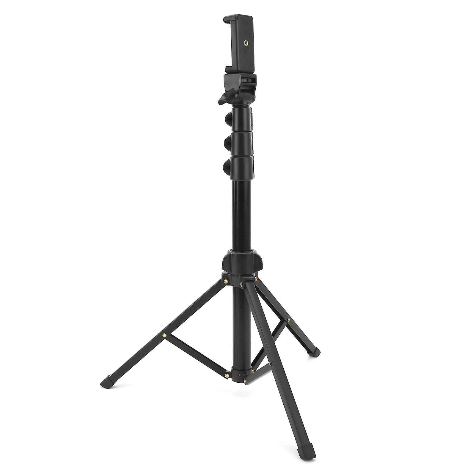 Extendable Cell Phone Tripod 1/4 Screw Interface Multifunctional Live Streaming Tripod with Cell Phone Clip