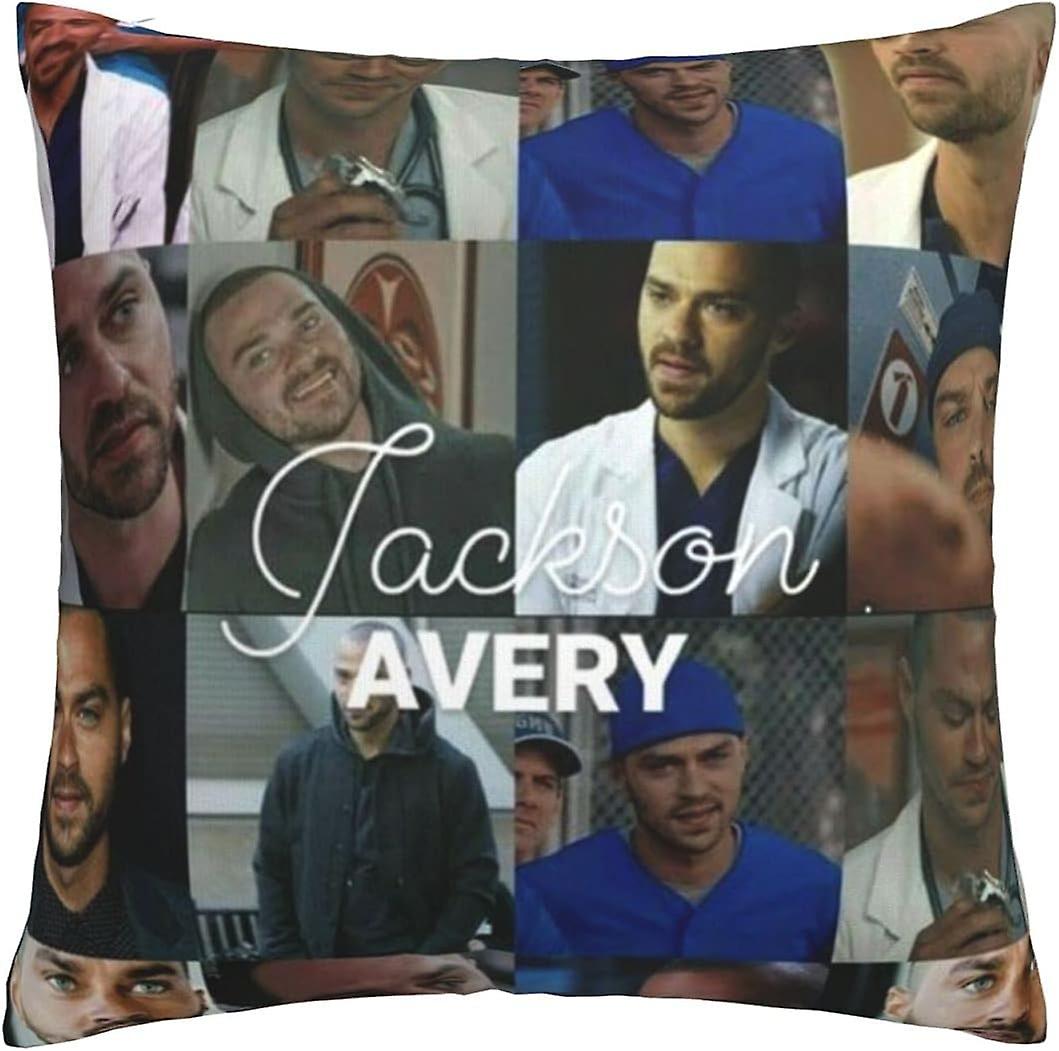 Jackson Avery Collage Multipurpose Pillowcase Soft Throw Pillow Cases Cushion Covers for Driving, Reading, Tv, Sleeping, Working, Heating, Your Bodygu