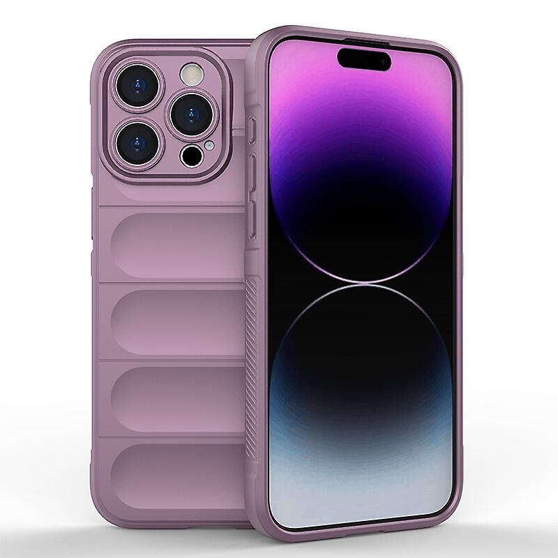 For iphone iPhone 14 Pro Max Case, Flexible Soft TPU Rubber Grip Shock-Absorbent Protective Case Cover