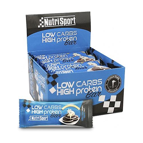 Box of low carb cookies cream bars 16 bars
