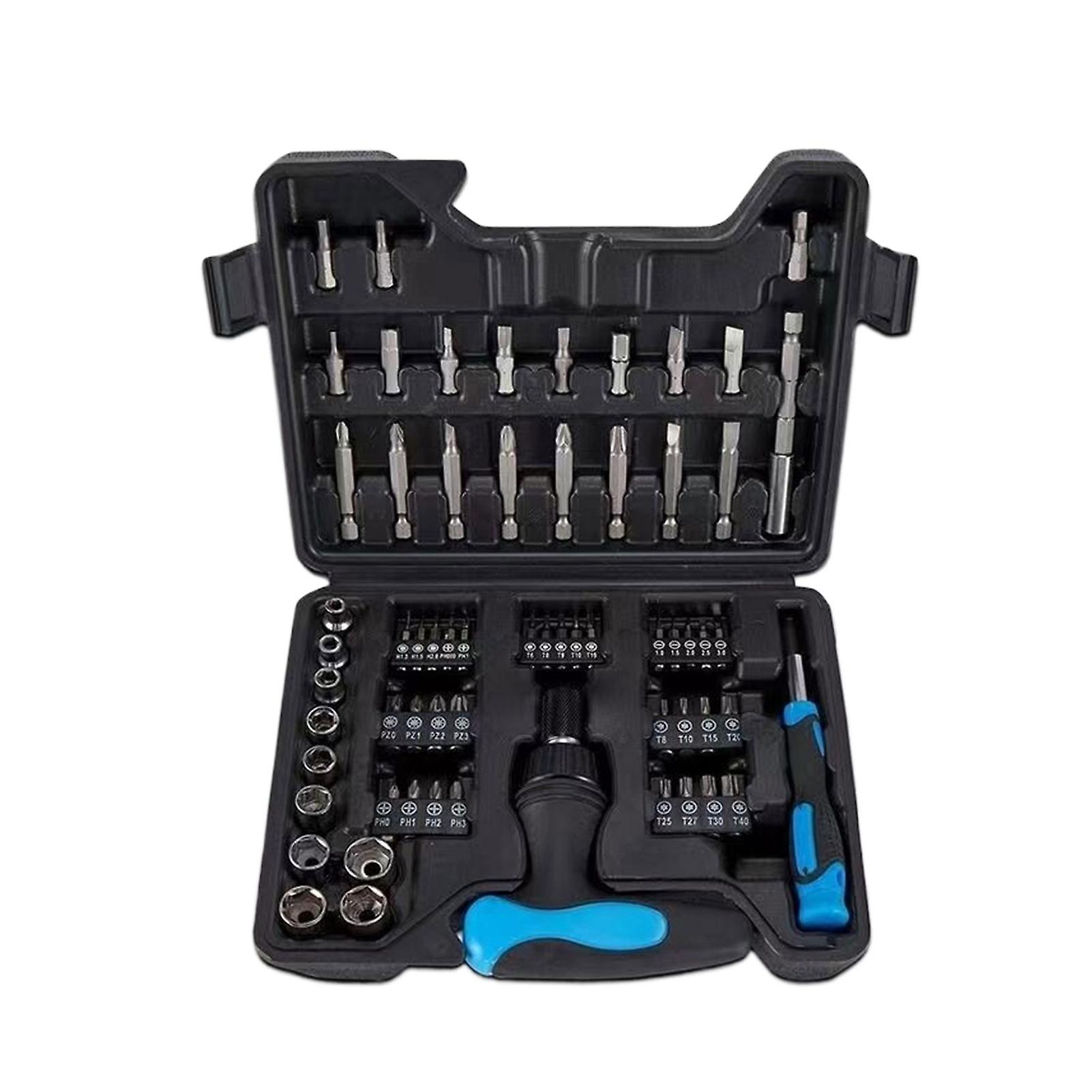Multi Functional Ratchet Sleeve Set Precision Installation And Effortless Rotation Screwdriver Bit