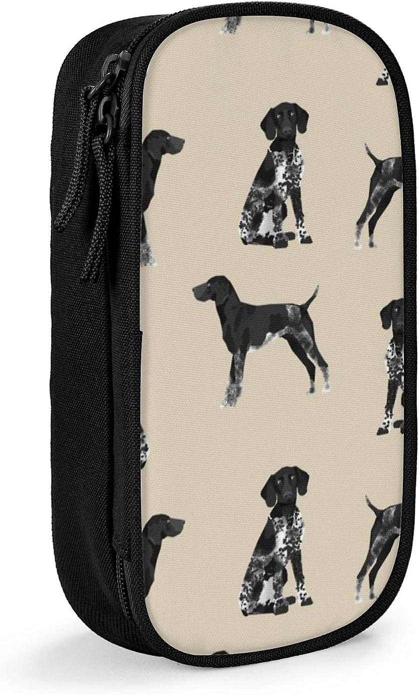 Zwart-wit Duits kortharig pointer etui SAOE001629