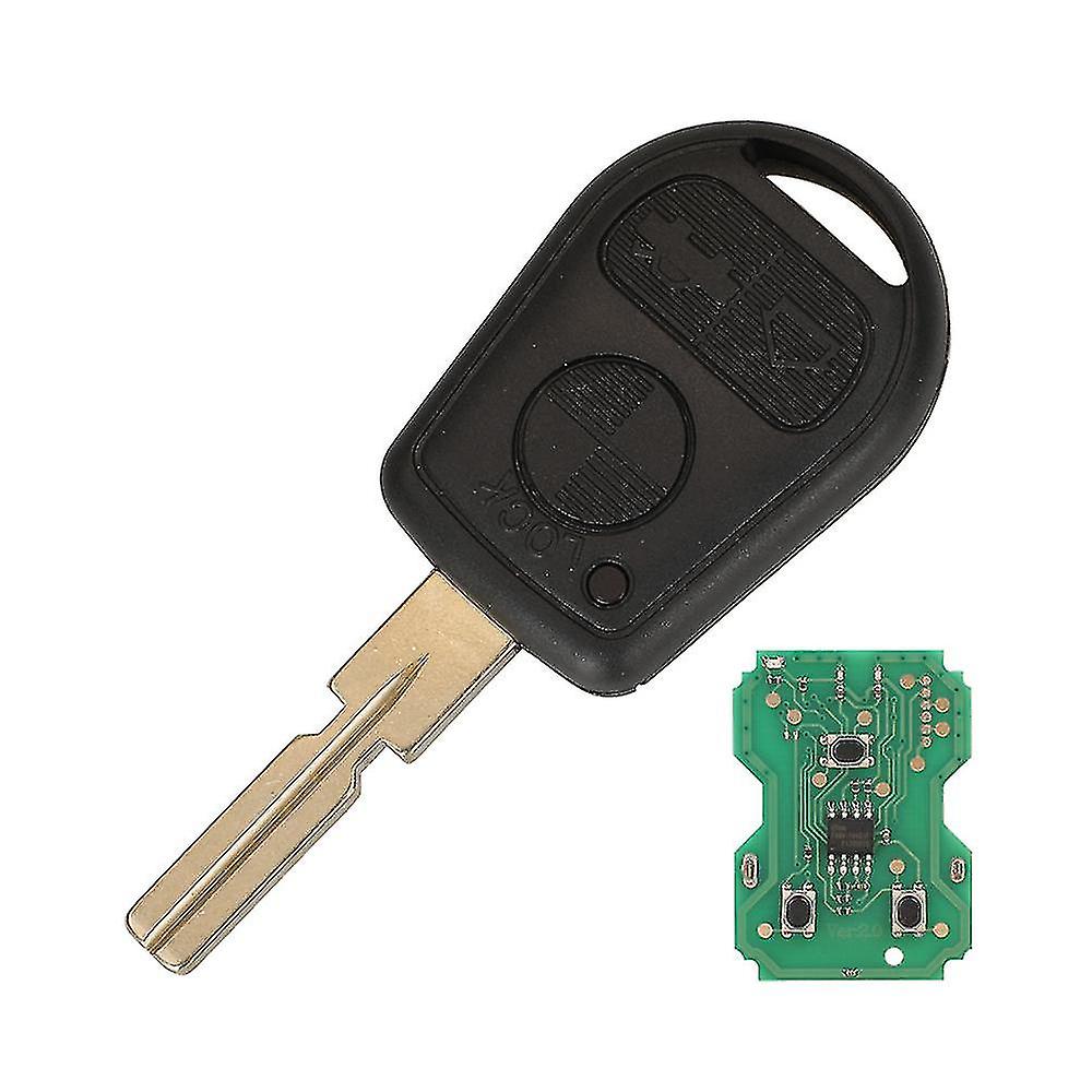 Remote Car Key Control 315/433 Mhz Id44 Pcf7935 Chip For Bmw E31 E32 E34 E36 E38 E39 E46 Z3 3 Button Hu58/92 Fob