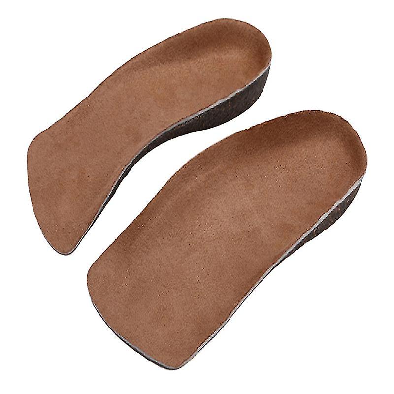 1pair Cork Orthotics Insoles
