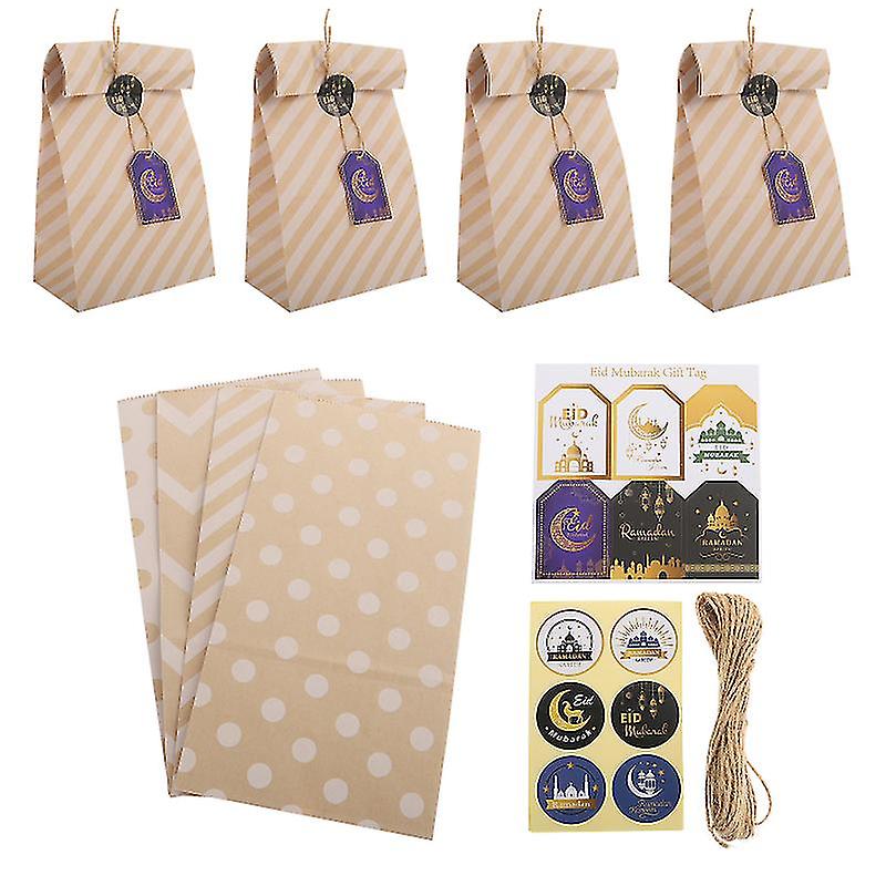 1set Eid Mubarak Treat Bags