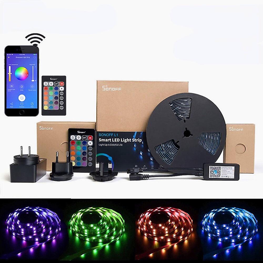 Dimmable Smart Wifi Led Strip Light Kit Work With Amazon Alexa Google Home Christmas Decorations Clearance Christmas Lights