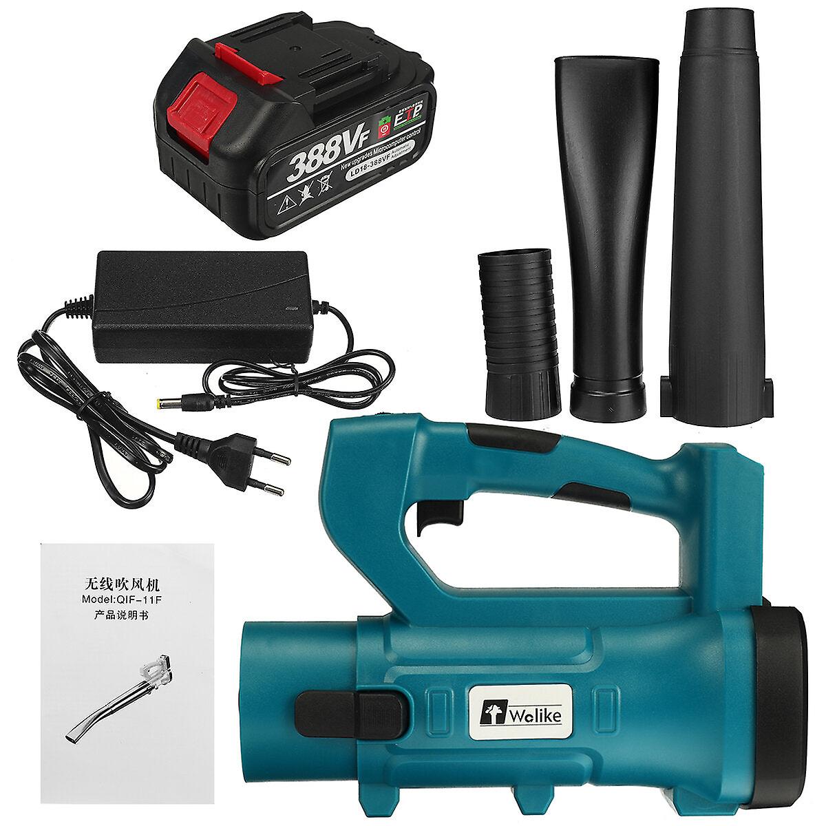 388Vf Cordless Air Blower 3000w High-power Snow Blower