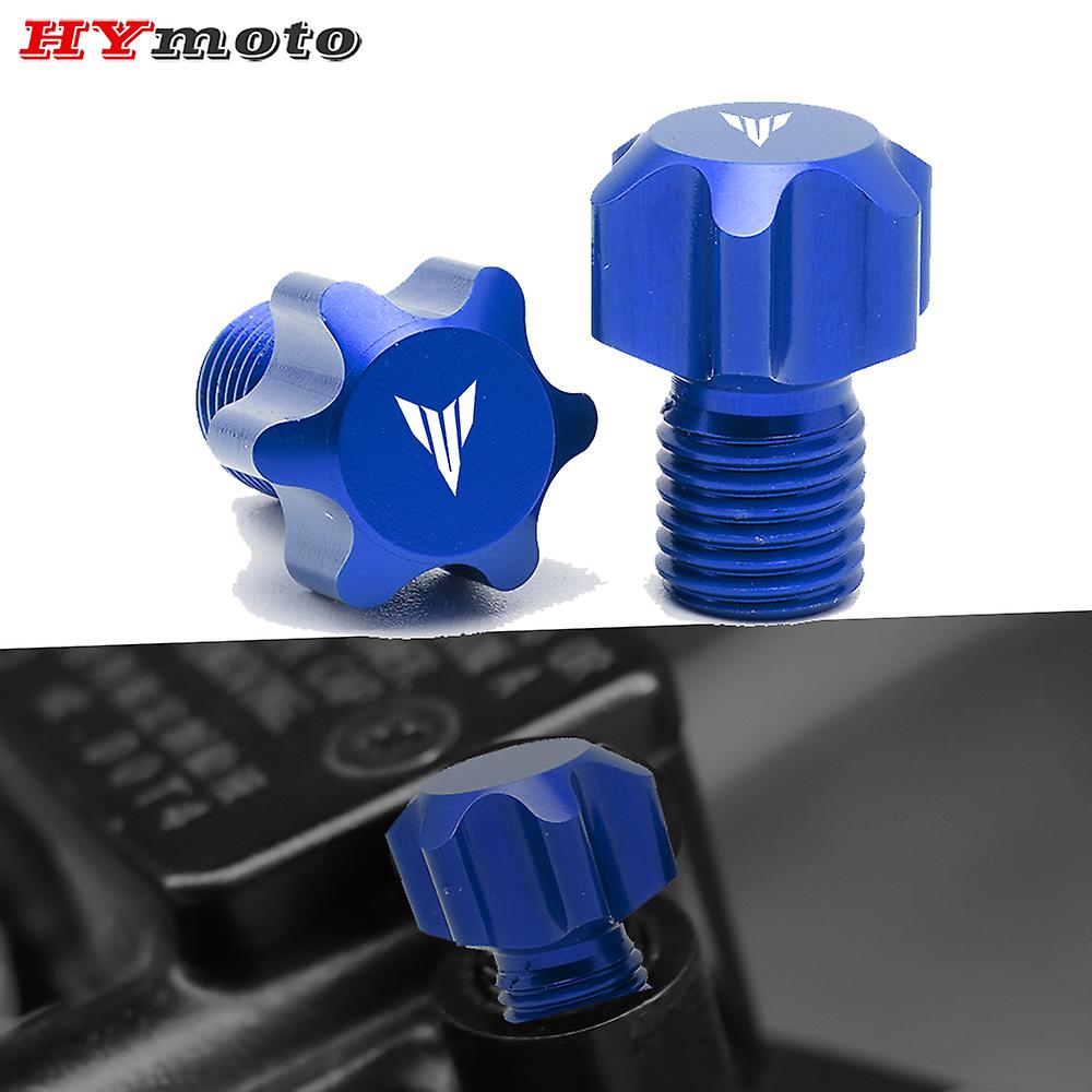 For Yamaha Mt 03 07 09 10 /sp 25 Mt07 Mt09 Mt25 Mt10 Fz-0 M10x1.25 Motorcycle Cnc Aluminum Rear View Mirror Hole Plug Screw Caps