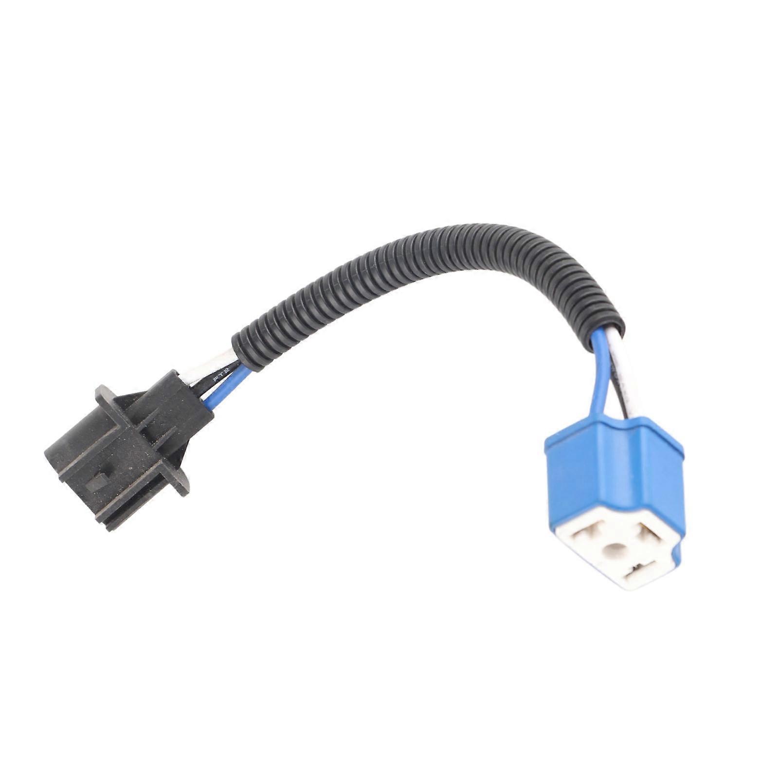 4Pcs H13 to H4 Adapter Cable Plug and Play Replacement for Wrangler JK JKU 7in LED Headlights