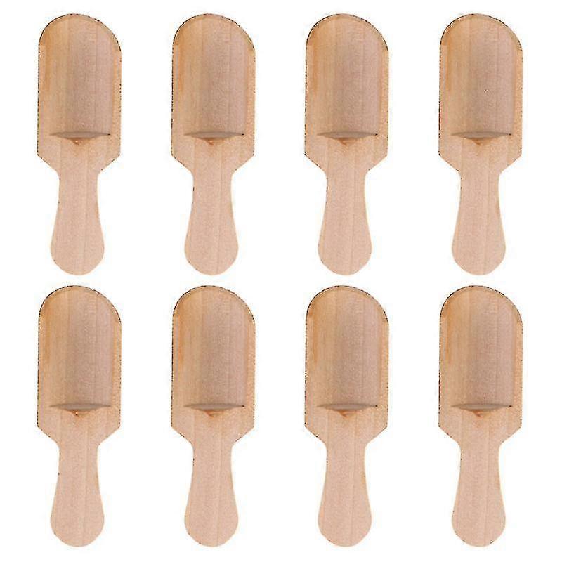 8pcs Kitchen Tableware, Wooden Scoop