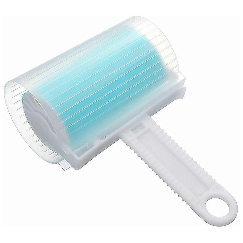 Adhesive Brush Rollers, Lint Washable and Reusable Roller for Pet Hair Adhesive Brush (Blue)