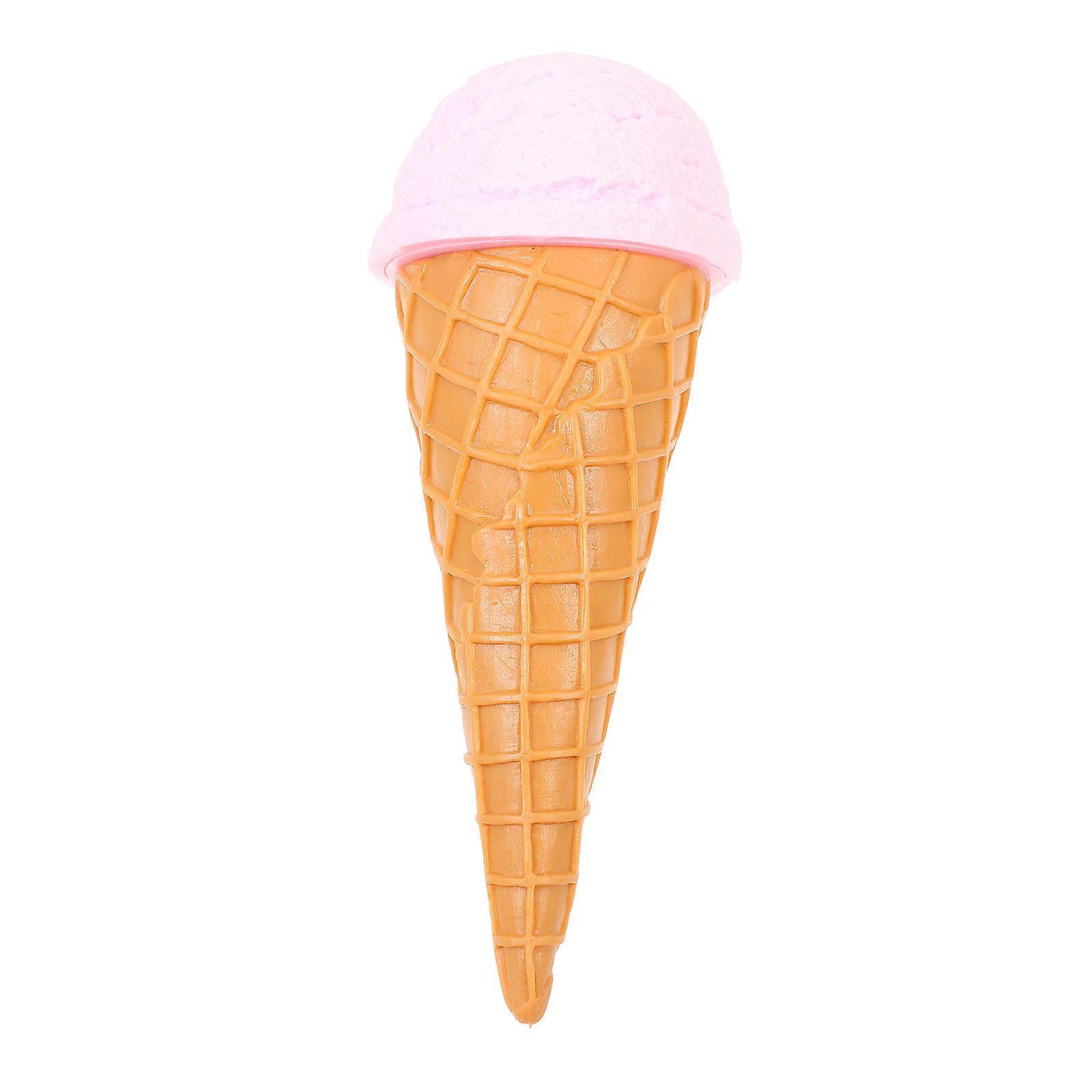 Simulation Ice Cream Model PVC Fake Ice Cream Artificial Ice Cream Cone Shop Display Prop
