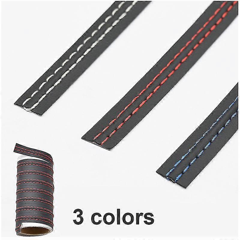 Modanature Auto Interni Wekuw 10m - Strisce Adesive Decorativi Per Paraurti, Porte, Specchietti, Rosso - Foto 10