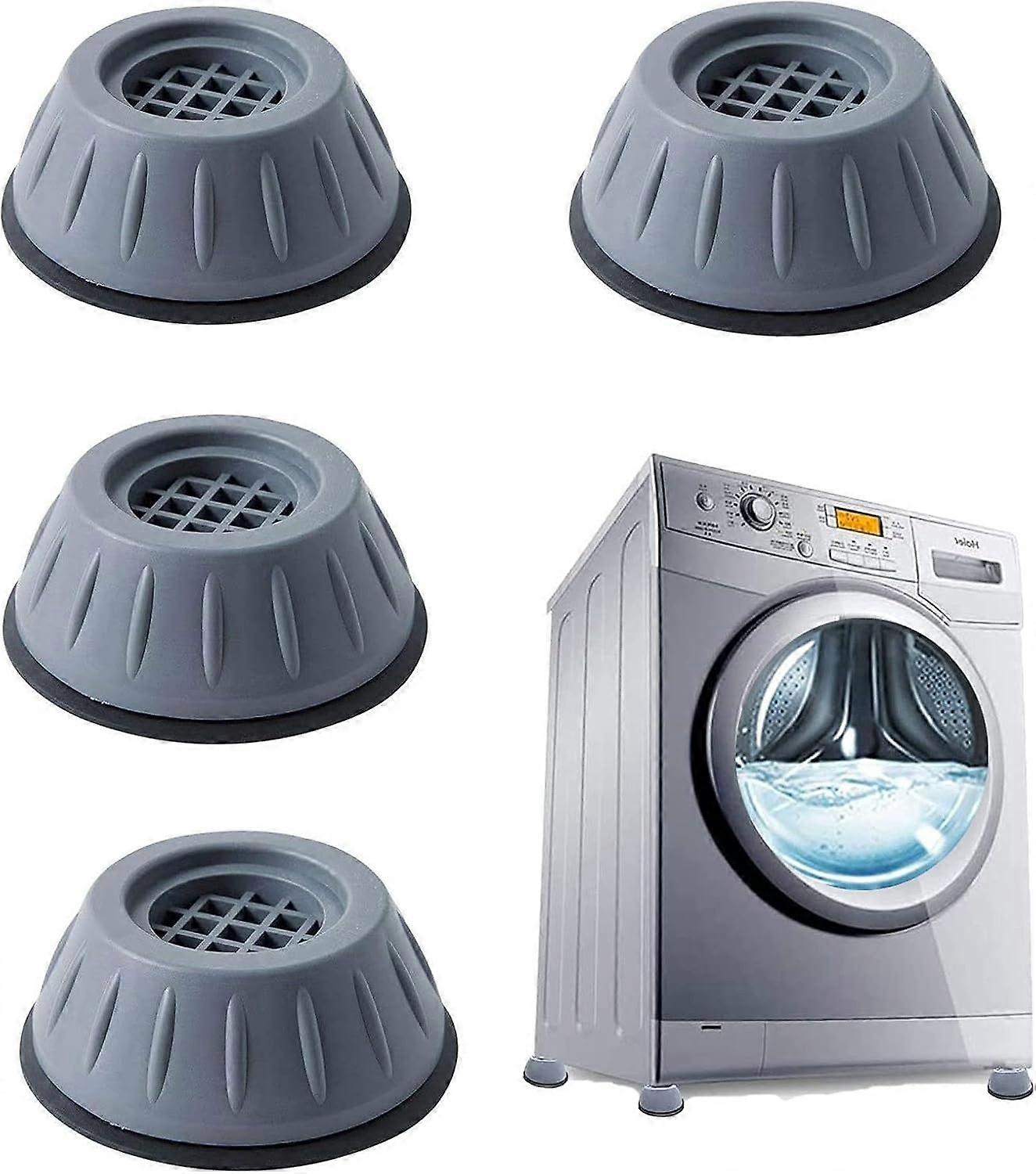 Anti-vibration pads non-slip rubber, 4 Pieces Washing Machine Foot Pads Anti-vibration Pad,universal