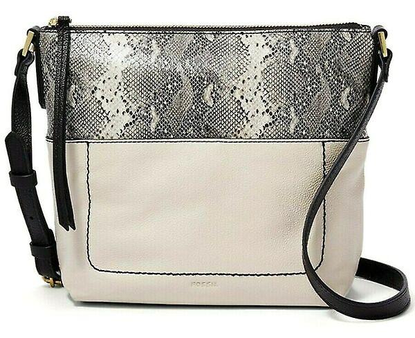 Fossil Amelia Python White Leather 