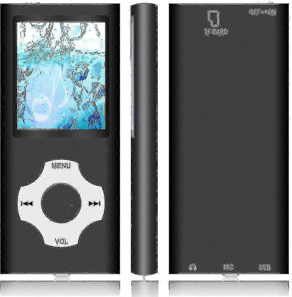 Mp3 Player / Mp4 Player, Mp3 Music Player Com 64gb/ 32gb/16gb Memória Sd Digital Lcd 1.82'