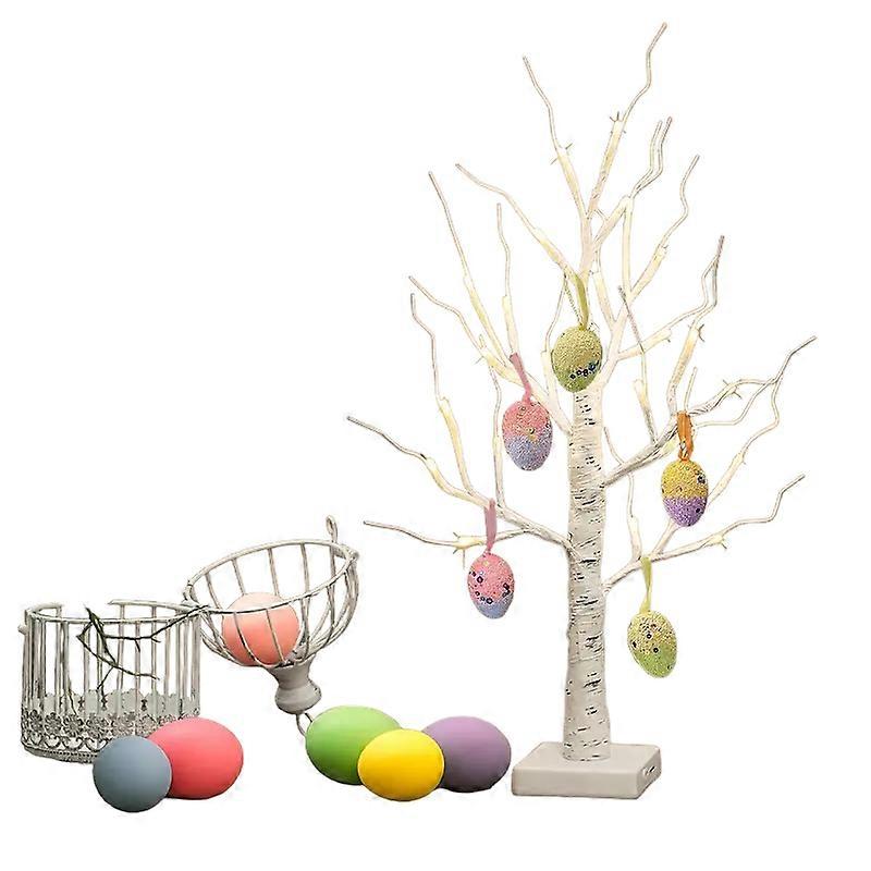 Nnetm Easter Twinkling Tree With 24 Led Lights Awo09831