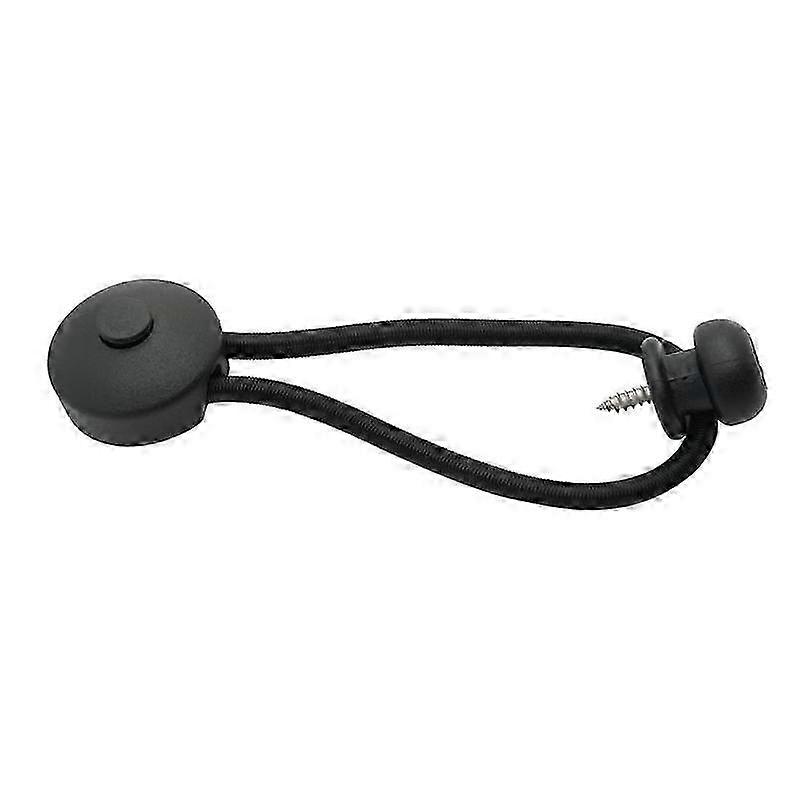 Marine Fastener Bungee Shock Cord Cover Clip Bungee Loop with Knob for Boat RV Truck Universal Cove