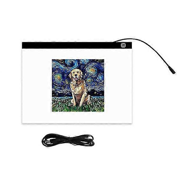 2024 LED-Lichttafel / Zeichenbrett A3-Leuchttisch mit USB