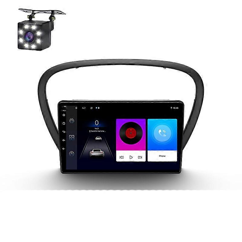 Android Auto For Peugeot 607 2004 - 2010 Multimedia Radio Wireless Carplay Navigation GPS