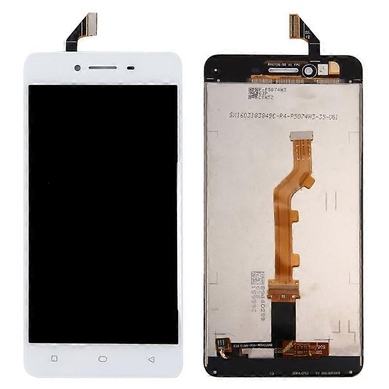 For Oppo A37 Grade C LCD Screen and Digitizer Assembly Replacement Part (without Logo) - White