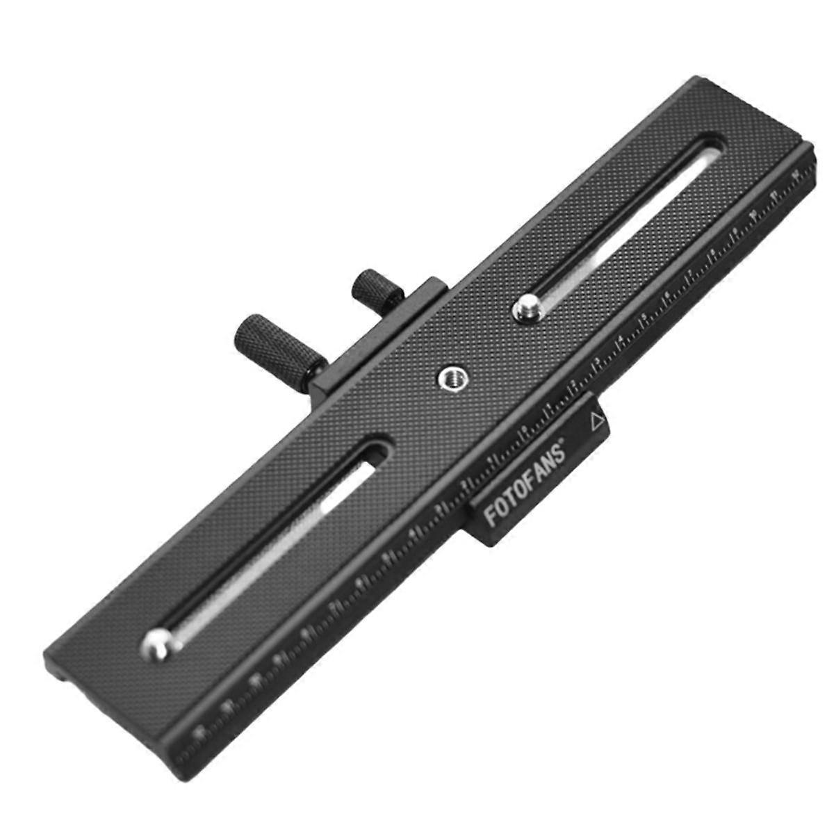 LP-02 200mm Range 2-Way Macro Focusing Rail Slider Plate 1/4 Screw for DSLR Camera ,Camera Accessories