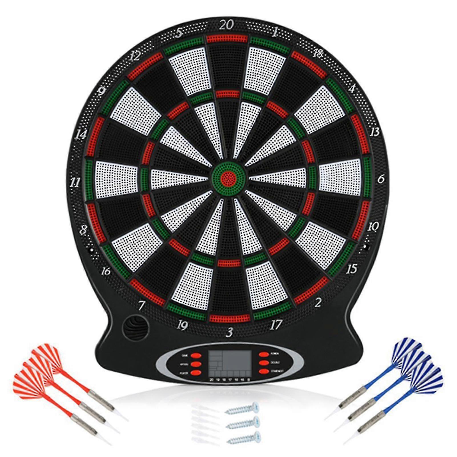 Professional Electronic Dartboard with LCD Scoring Indicator - Includes 6 Darts
