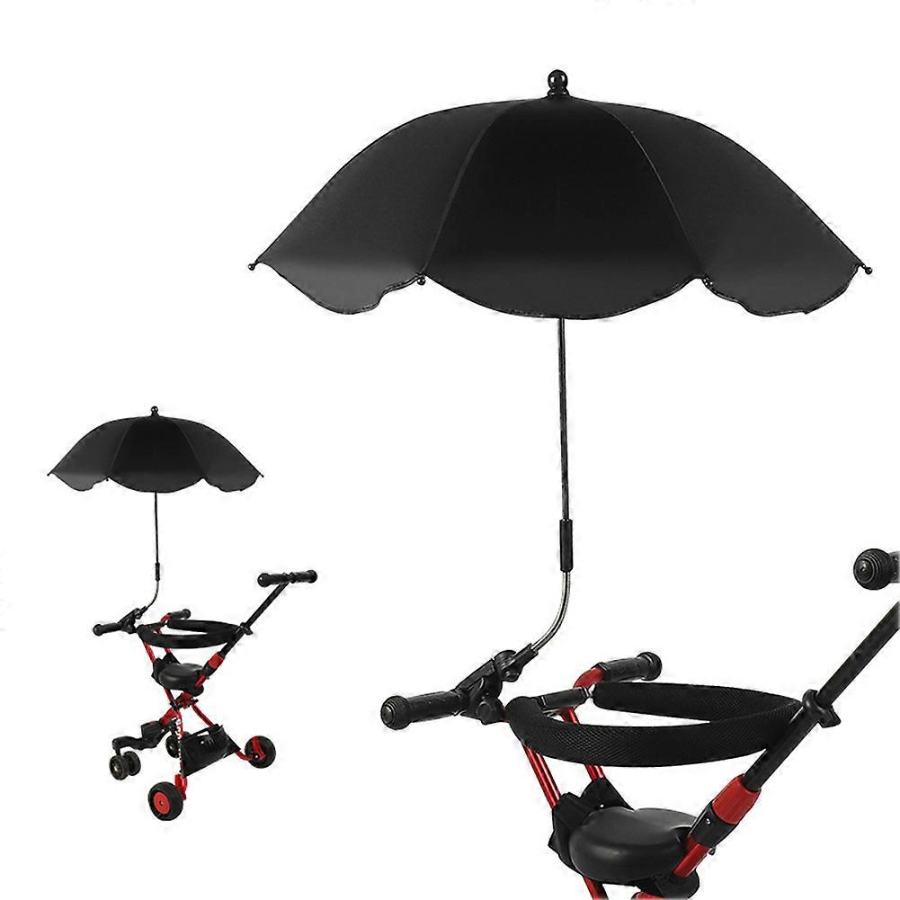Baby Stroller Buggy Umbrella Sun Shade Parasol 360 Degree Adjustable for Outdoor