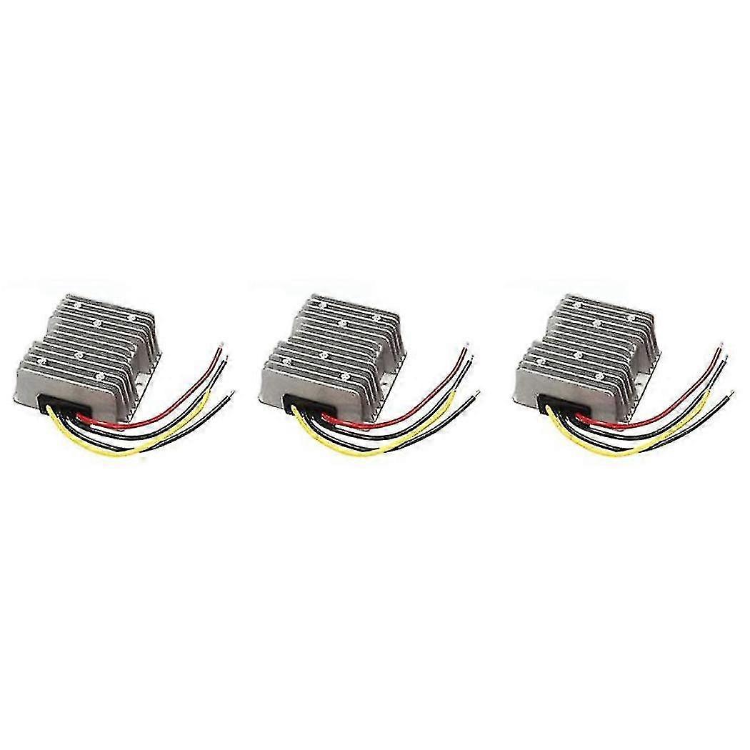 3x Dc/dc Voltage Converter Regulator 24v To 12v 20a 240w Switch Power New