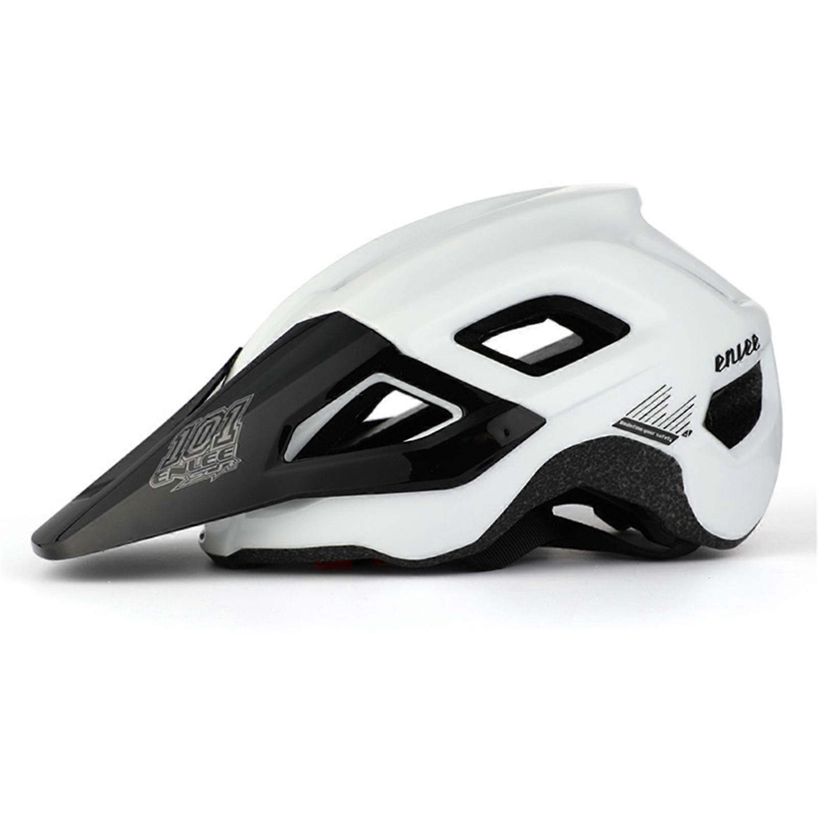 Unisex Adults Cycling Helmet Lightweight Shock Absorption Cushioning Design for Safe Riding Bikes Accessory