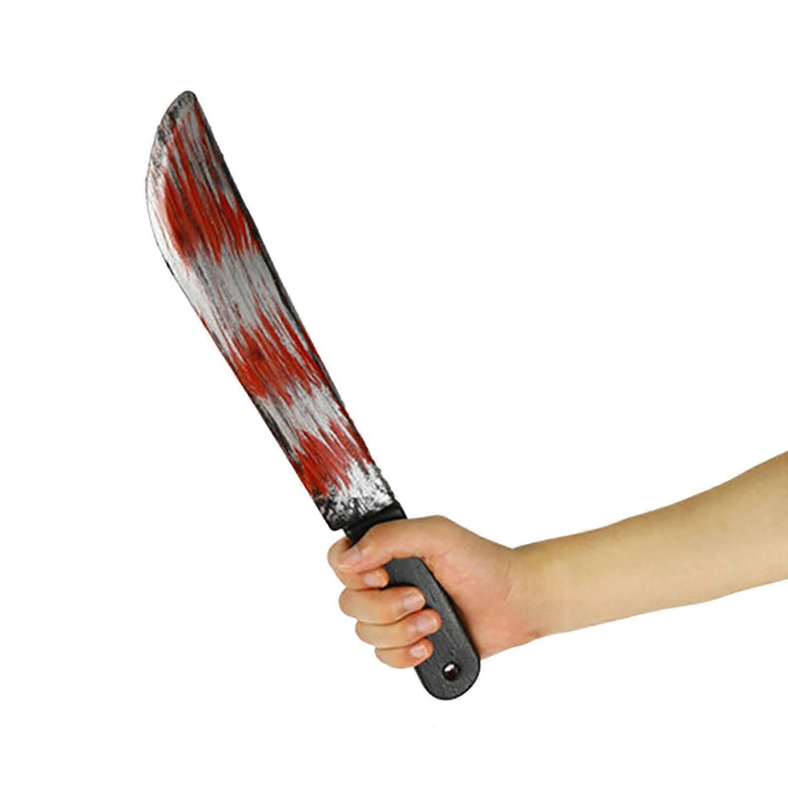 Halloween Plastic Weapon Simulation Axe Sickle Cosplay Stage Show Chainsaw Horror Props