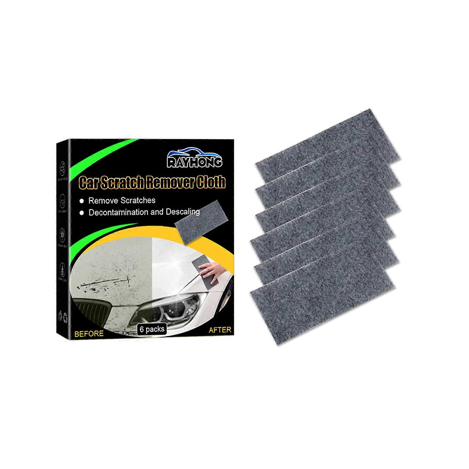6/12/18/24Pcs Nano Sparkle Cloth Car Scratch Repair Cloth Nano Magic Cloth For Car