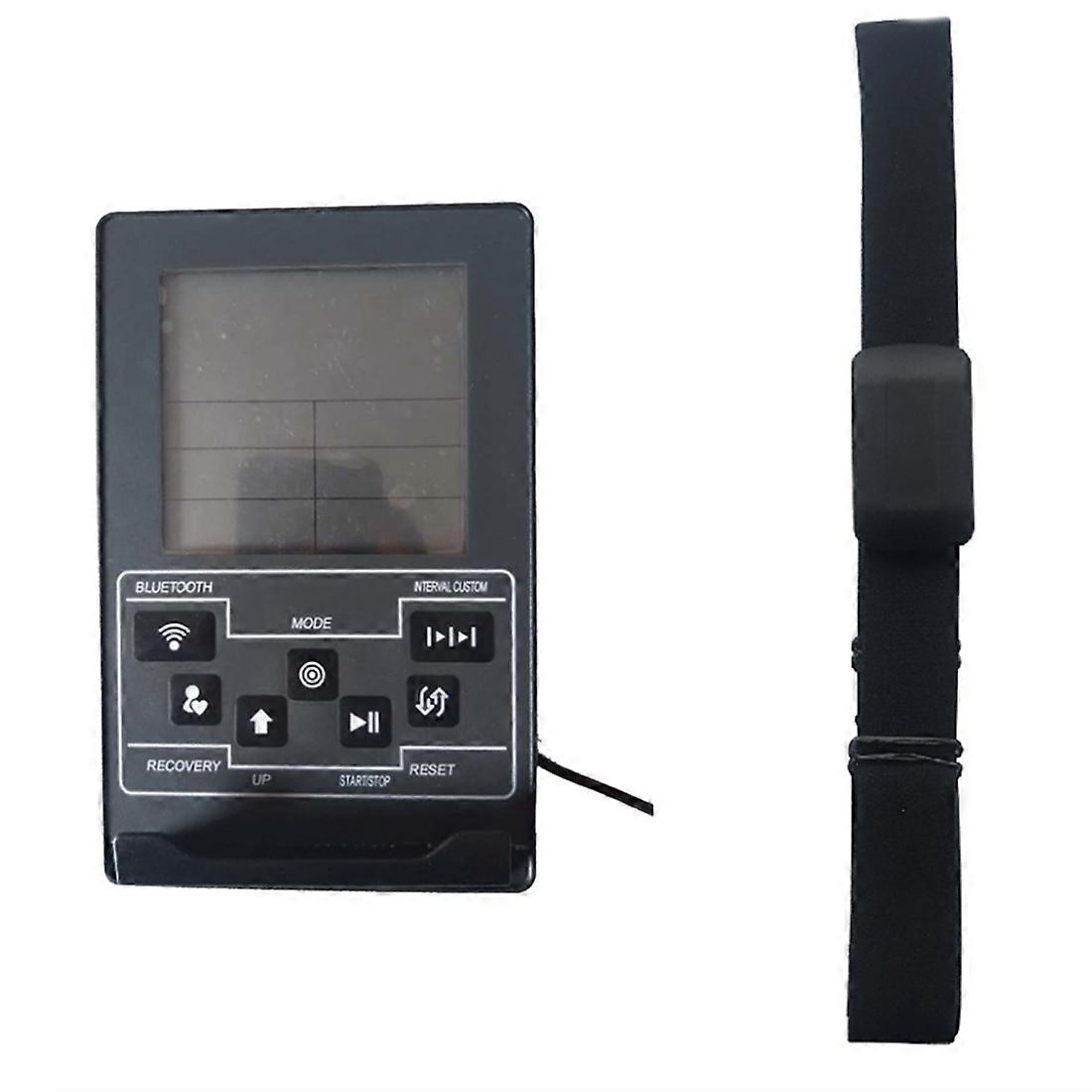 Water Resistance Machine Counter, Magnetic Resistance Machine Electronic Watch, with Heart Rate Fun