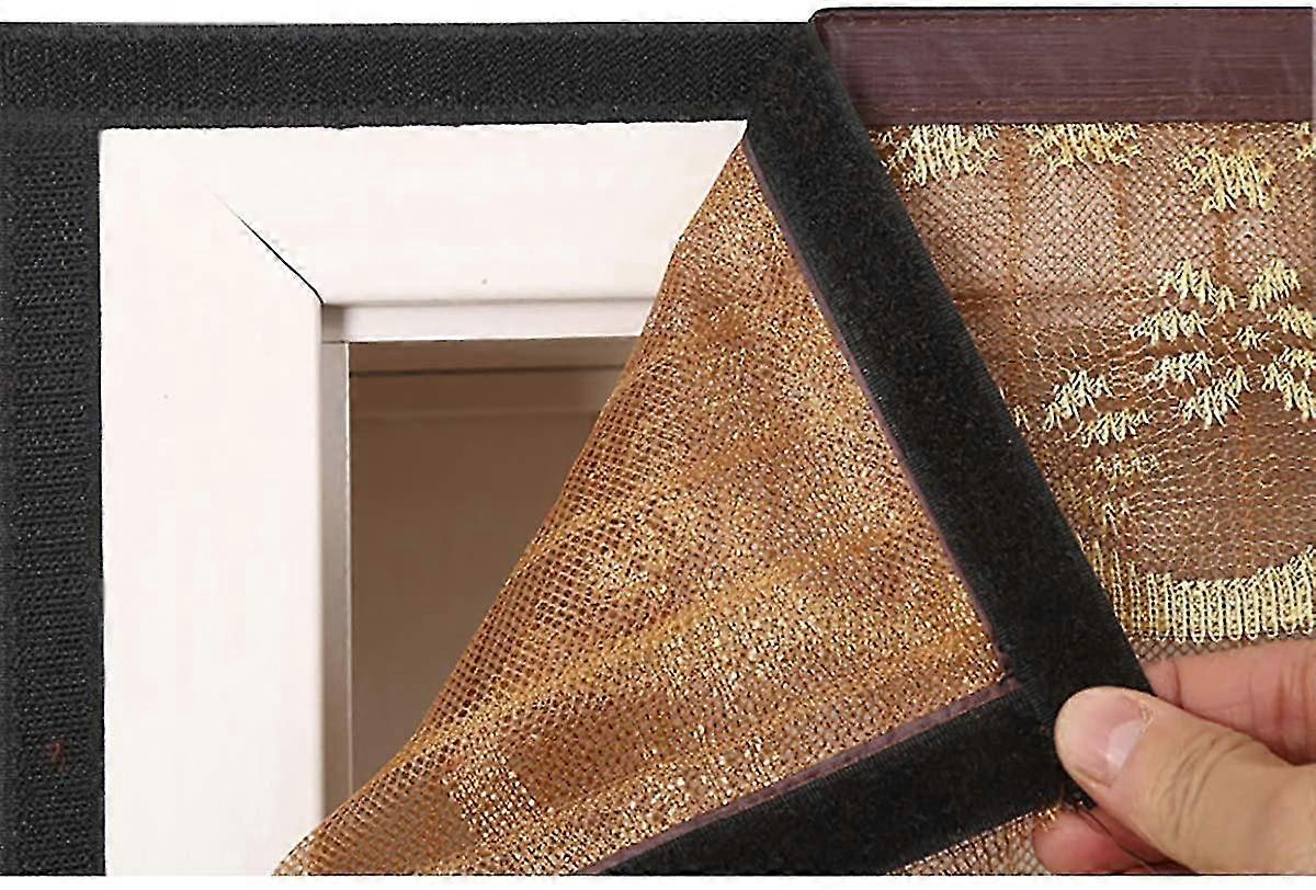 Starlight-mosquito Net Window Mosquito Net For Window, Magnetic Window Mosquito Net, Anti-bug Mosquito Net With Magic Tape Mosquito Repellent, Black
